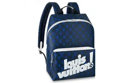 Louis Vuitton Discovery Backpack Monogram Blue