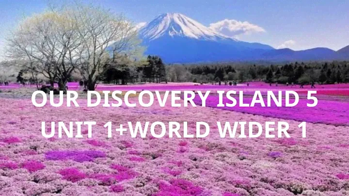 OUR DISCOVERY ISLAND 5 UNIT 1+WORLD WIDER 1