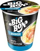 Лапша б/п BIGBON Discovery с морепродуктами стакан 70г-0