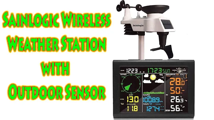 Sainlogic Wireless Weather Station with Outdoor Sensor