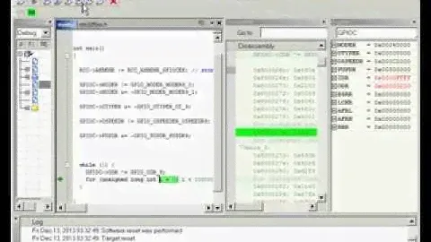 IAR Embedded workbench STM32F0 DISCOVERY : Hello world - blinking led
