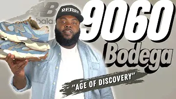 NEW BALANCE x BODEGA 9060 AGE OF DISCOVERY IN DEPTH REVIEW + ON FOOT IN HD.
