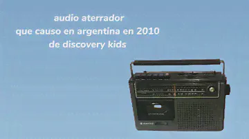 En 2010 de Argentina a captado algo perturbador en el radio "Discovery kids"