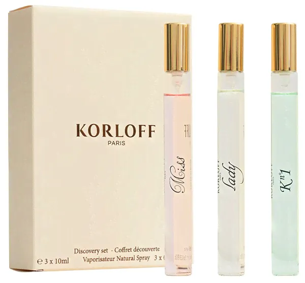 Набор Korloff Discovery Set 3*10 мл