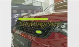Решетка радиатора Land Rover Discovery 5, черный глянец
