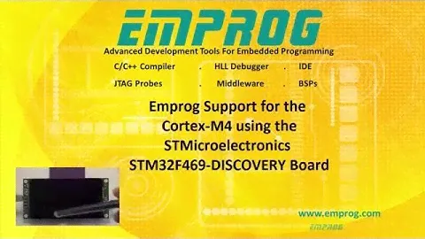 ThunderBench Support for the ST STM32F469 Discovery board with cortex M4