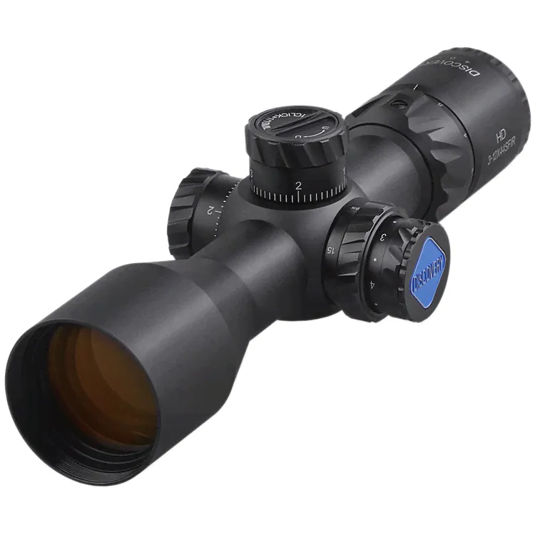Оптический прицел Discovery HD FFP Compact 3-12X44 в комплекте с кольцами