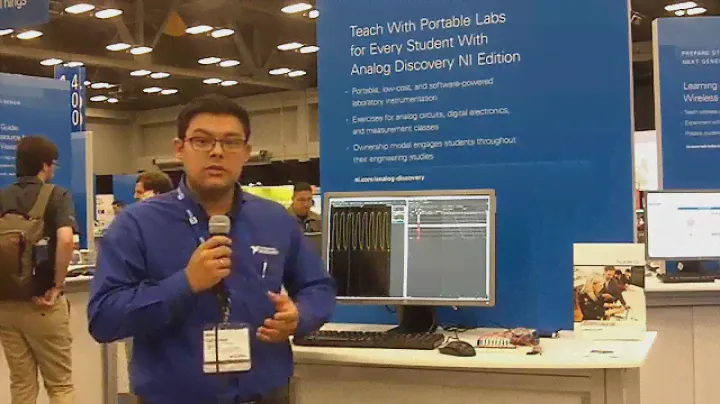 NIWeek 2015: Analog Discovery 2 - NI Edition