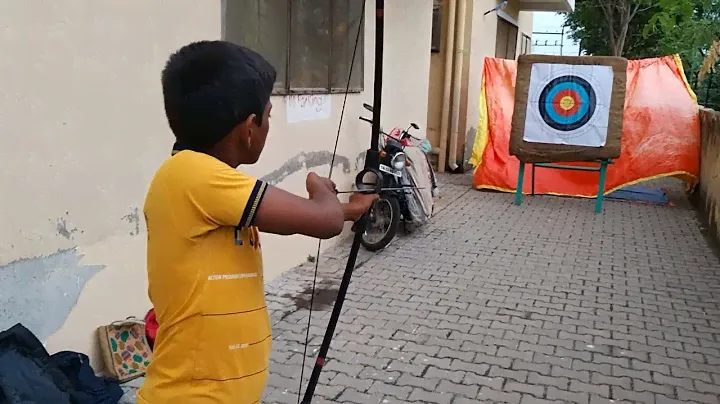 Discovery 100 bow 🏹 8m shooting