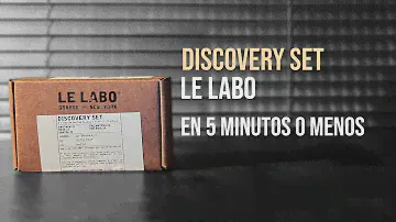 DISCOVERY SET DE LE LABO - Perfumes en 5 minutos o menos