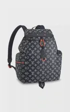 Рюкзак Louis Vuitton Monogram Coated Canvas Discovery Backpack M43693 "Navy Blue"