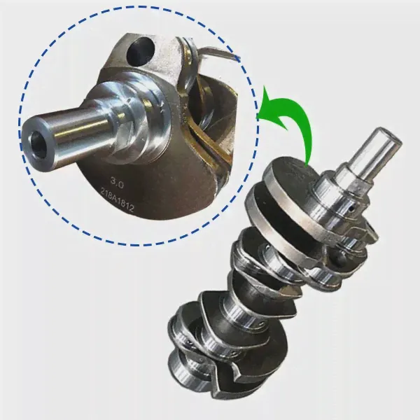 Коленчатый вал из литой легированной стали для Land Rover Crankshaft Discovery 4 TDV6 2,7 л и 3,0 л
