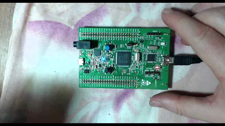 STM32F407 DISCOVERY из Китая